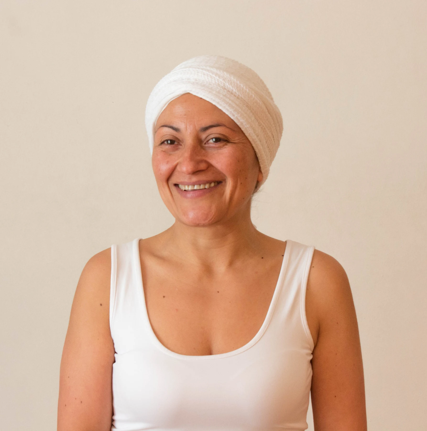 Retrato no ambiente da Savittar Yoga.