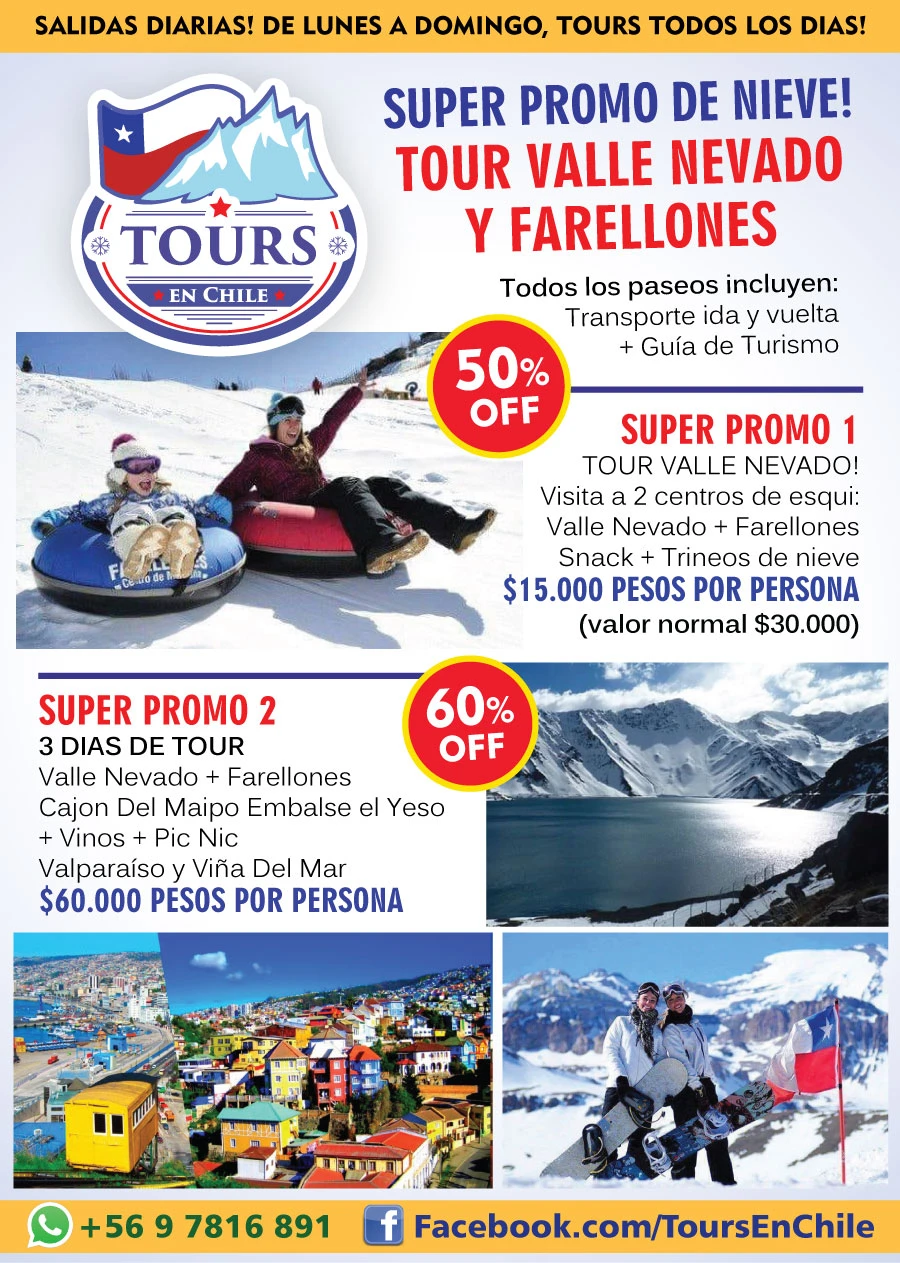 Tours en Chile, peça 3 do acervo.